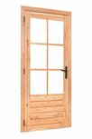 Douglas enkele glas deur dubbelglas 6-ruits B1100xH2150mm buitenmaat 