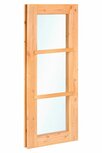 Douglas vast raam 45x150cm enkel glas