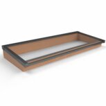 Daklicht Douglas 2250mm breed en 1000mm diep incl. gelaagd glas