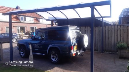 Boog Carport 406cm diep