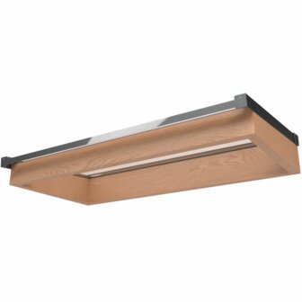 Daklicht Douglas 1750mm breed incl. gelaagd glas