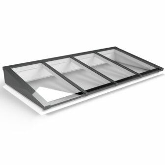 Lessenaars dak 3400mm breed incl. Ge&iuml;soleerd glas hr++