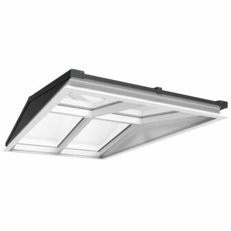 Zadeldak 1745mm breed incl. Ge&iuml;soleerd glas