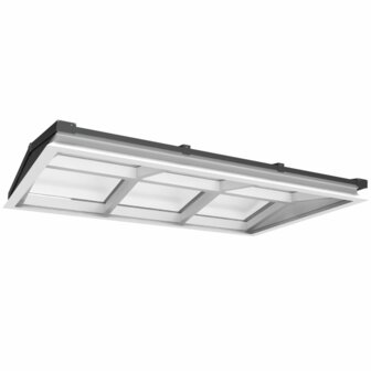 Zadeldak 2570mm breed incl. Ge&iuml;soleerd glas hr++