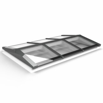 Zadeldak 2570mm breed incl. Ge&iuml;soleerd glas hr++