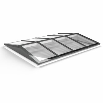 Zadeldak 3400mm breed incl. Ge&iuml;soleerd glas hr++