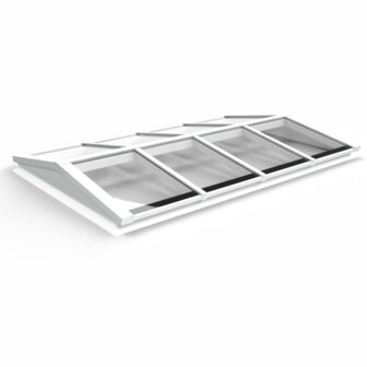 Zadeldak 3400mm breed incl. Ge&iuml;soleerd glas hr++