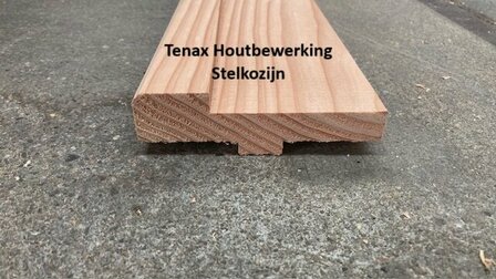 Douglas vast raam 45x150cm enkel glas