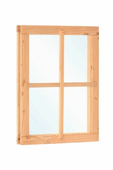 Douglas vast raam 64.2x81.2cm dubbel glas