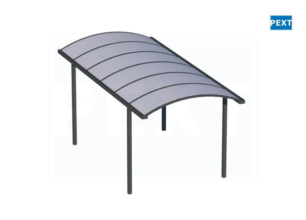 Boog Carport 506cm diep