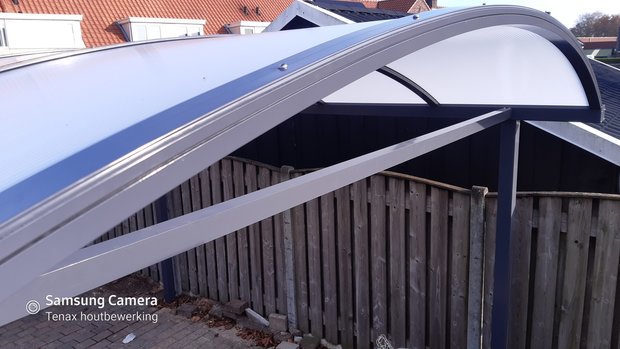 Boog Carport 506cm diep