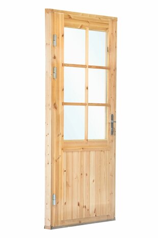 Enkele deur XXL vuren 106,5x215cm