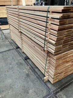 Vlonderplank douglas 300cm 2,8cm dik