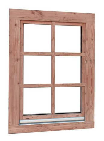 Douglas draai/kiepraam prestige met dubbel glas 