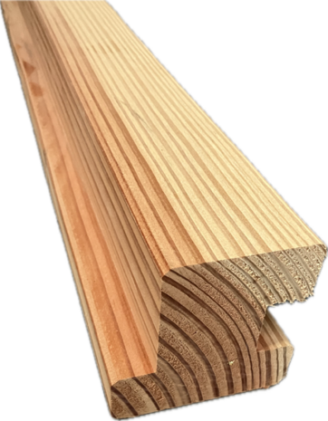 Kozijnhout 0.95 m tbv deur