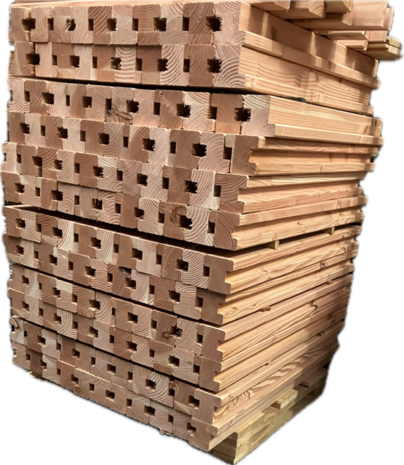 Kozijnhout 0.95 m tbv deur