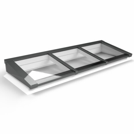 Lessenaars dak 2570mm breed incl. Ge&iuml;soleerd glas hr++
