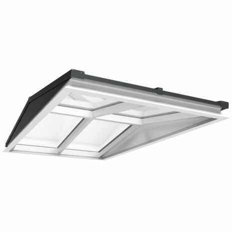 Zadeldak 1745mm breed incl. Ge&iuml;soleerd glas