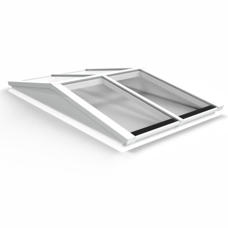 Zadeldak 1745mm breed incl. Ge&iuml;soleerd glas