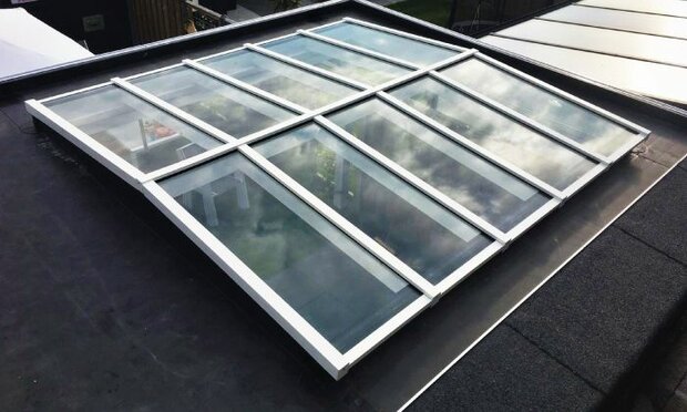 Zadeldak 4230mm breed incl. Ge&iuml;soleerd glas hr++