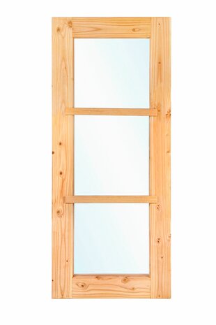 Douglas vast raam 45x150cm enkel glas