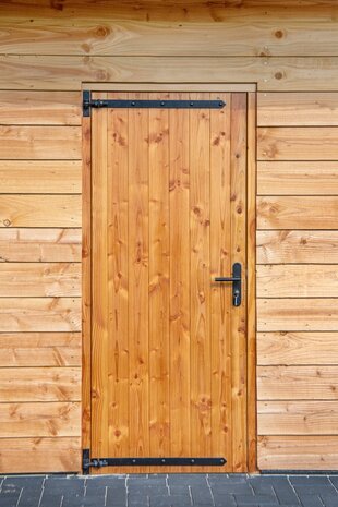 Douglas enkele klampdeur met raam B1000xH2050mm