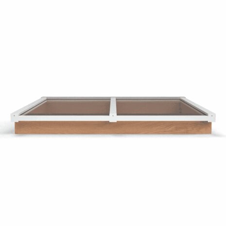 lessenaars dak lichtstraat 1582mm breedx 1000mm diep incl. enkel gelaagd glas