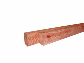 Douglas geschaafde regel 4,5 x 4,5 x 300cm} Douglas geschaafde regel 4,5 x 4,5 x 300cm