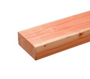 Douglas geschaafde 4,5 x 16 x 500cm gording/balk} Douglas geschaafde 4,5 x 16 x 500cm gording/balk