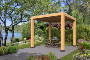 DHZ Renesse 300x313cm  red-class hout 